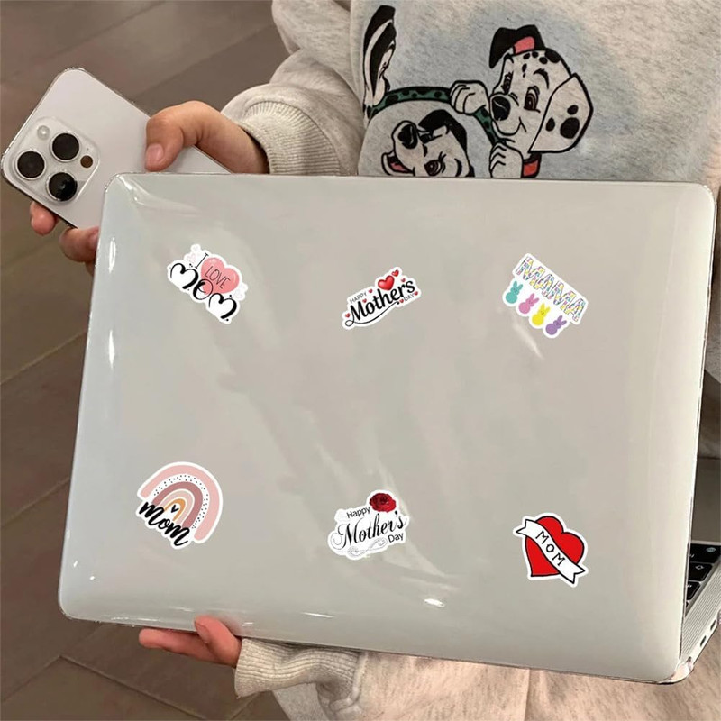 Mother's Day Vinyl Stickers - 50 Waterproof Decals for Various Surfaces gallery