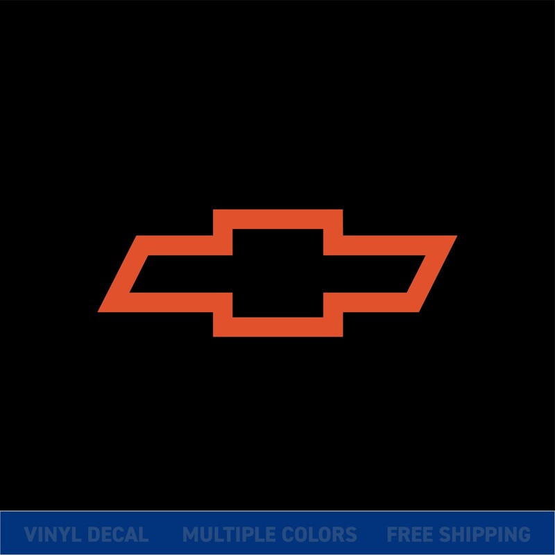 Chevy Bowtie Decal Chevrolet Logo Sticker Silverado Tahoe Truck Window Vinyl gallery
