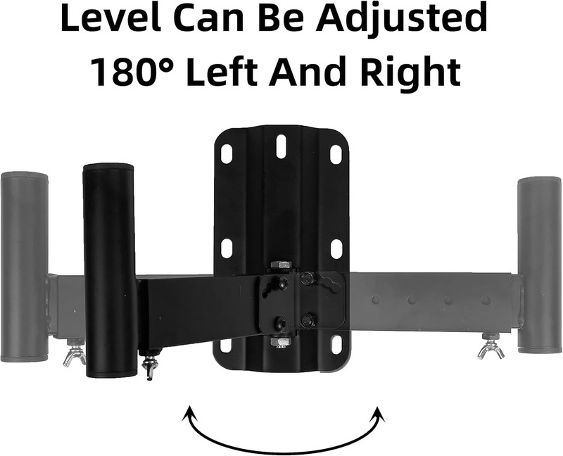 Heavy Duty Speaker Mounts - Support up to 110lbs, Adjustable PA Speaker Brackets gallery