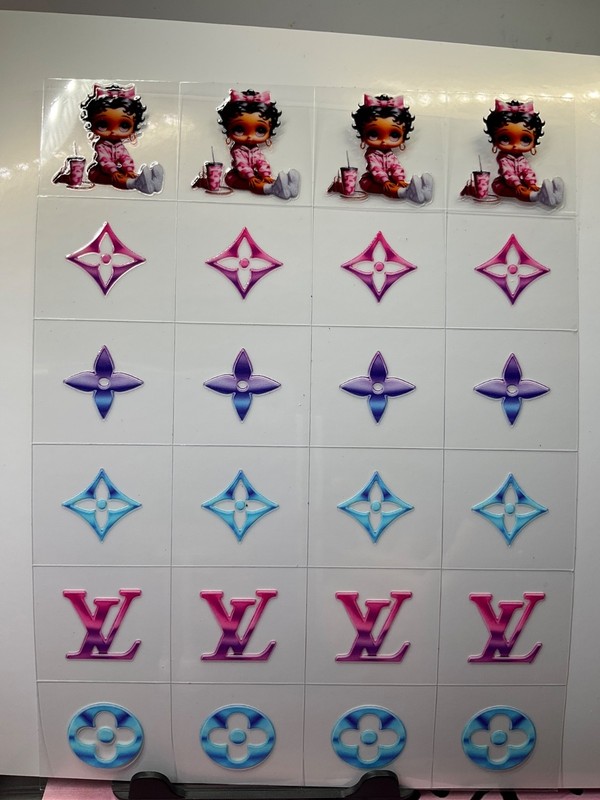A5 UvDtf kiss cut stickers All Themed(Individually Cut. 1.5” Each&2.5”)POST #1
