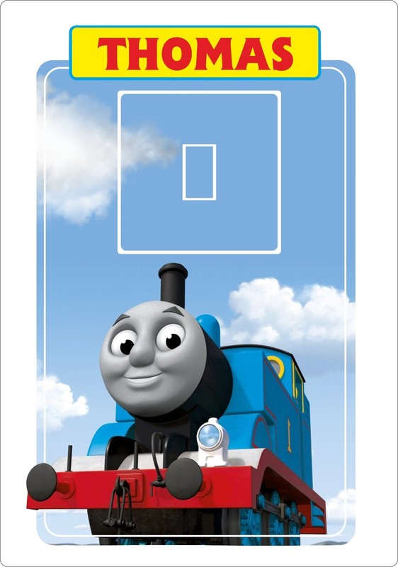 THOMAS THE TANK ENGINE - Lightswitch Surround Sticker - 136