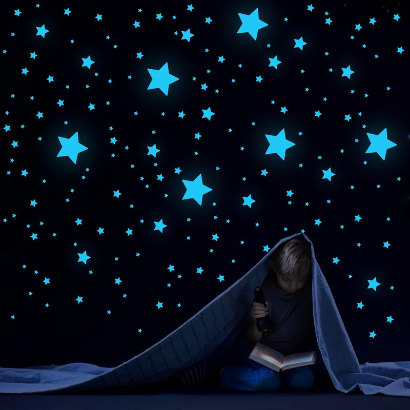 421Pcs Glow in the Dark Stars Ceiling Stars Glow in Dark Space Planet Universe G gallery