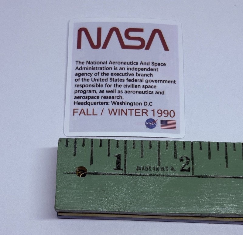 NASA Fall / Winter 1990 Sticker Vinyl Decal Moon Space Art Novelty Decor Tc9 gallery