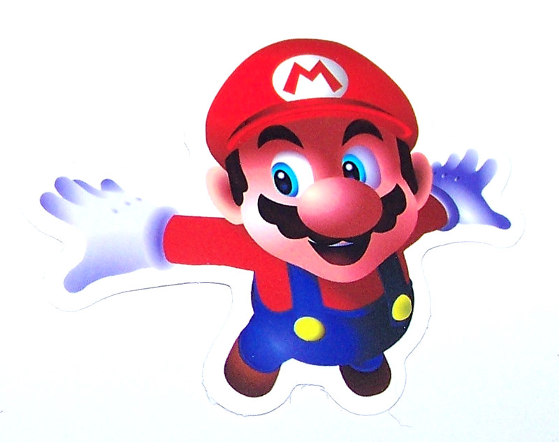 Super Mario Bros Cut Sticker Decal Movie Nintendo Video Game MARIO
