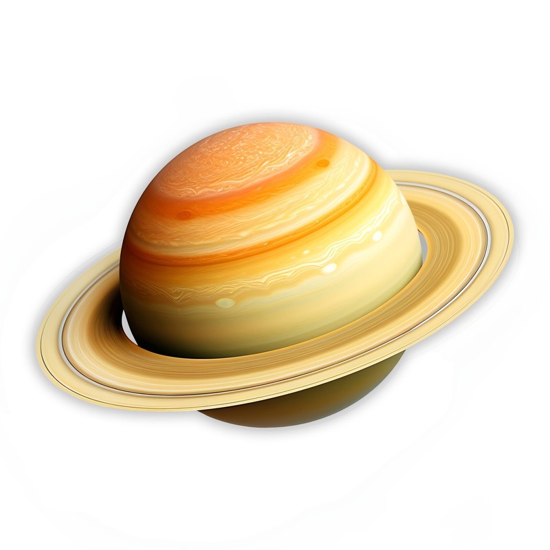 Planet Saturn Sticker Solar System Rings Waterproof Decal Stickers Car Wall Kids