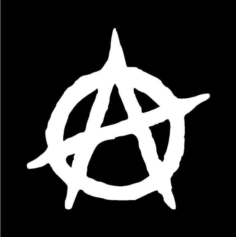 ANARCHY SYMBOL Vinyl Decal 5″ x 5″ (11 Colors) SD