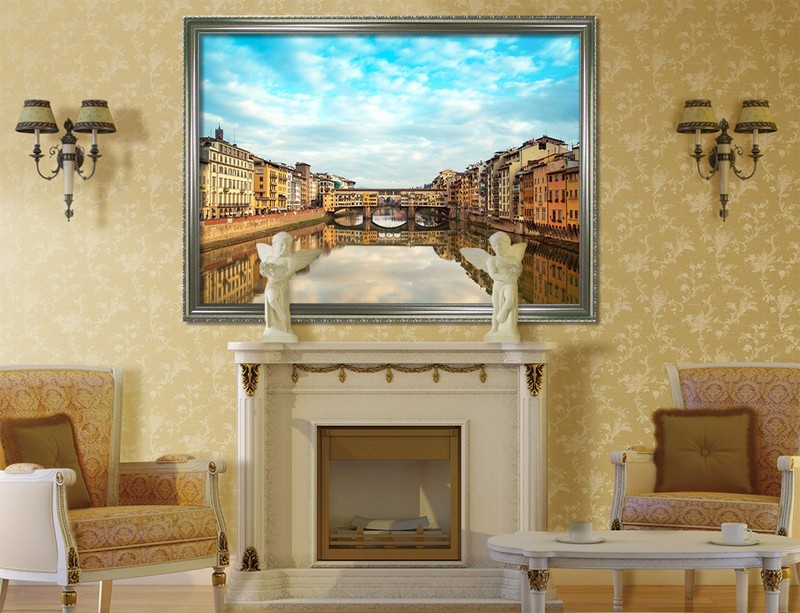 3D Venice River 42 Framed Poster Home Decor Print Painting Art AJ WALLPAPER gallery