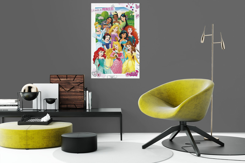 11 princesses Cartoon Graphic Wall Decal Poster Removable Adhesive Backing gallery