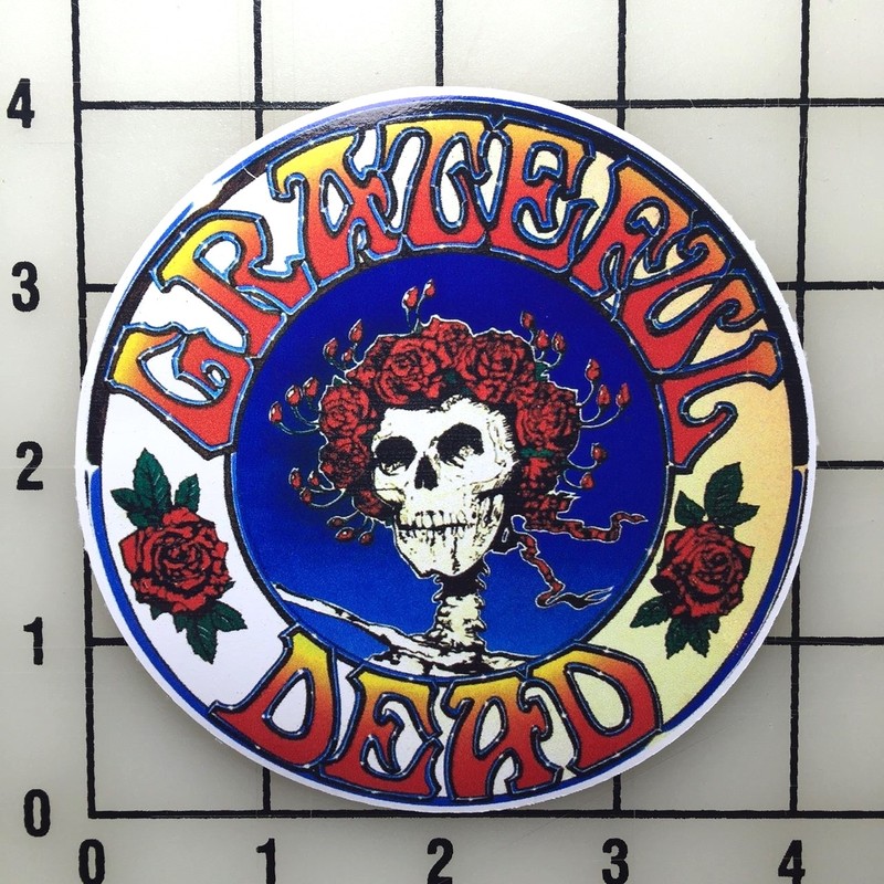 Deadheads 4″ Wide Color Vinyl Decal Sticker – BOGO