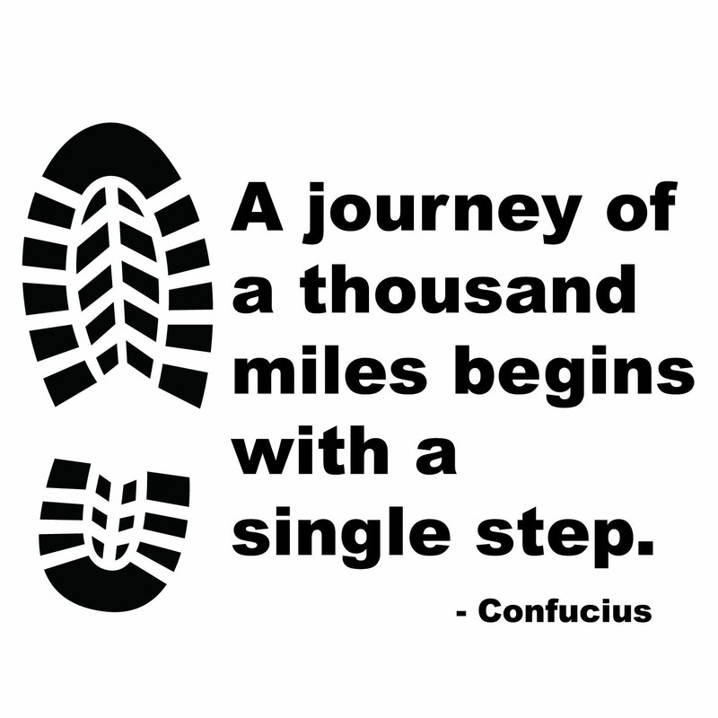 Confucius Inspirational Life Quotes Wall Decal | Home Vinyl Wall Decor Sticker
