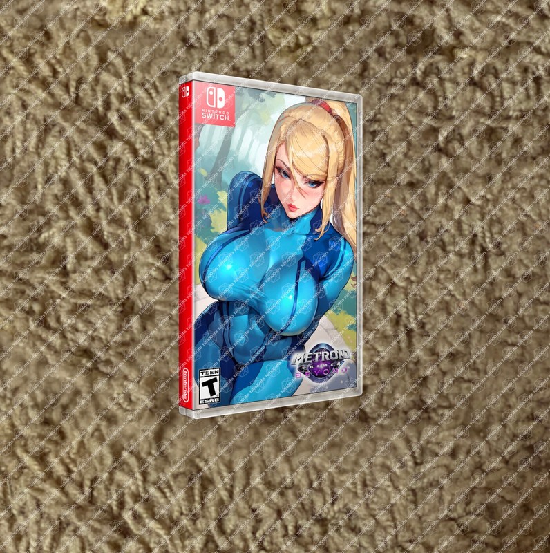 Metroid Beyond SWITCH | SWITCH 2 Edition CUSTOM COVER ART & C. CASE ONLY