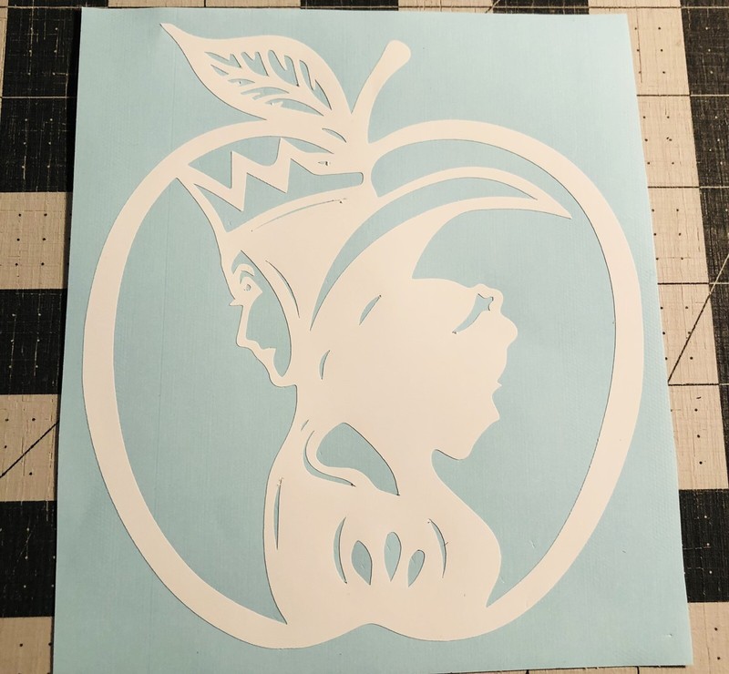 Vinyl Decal - Snow White and Evil Queen (Disney), Various Sizes/ Colors gallery