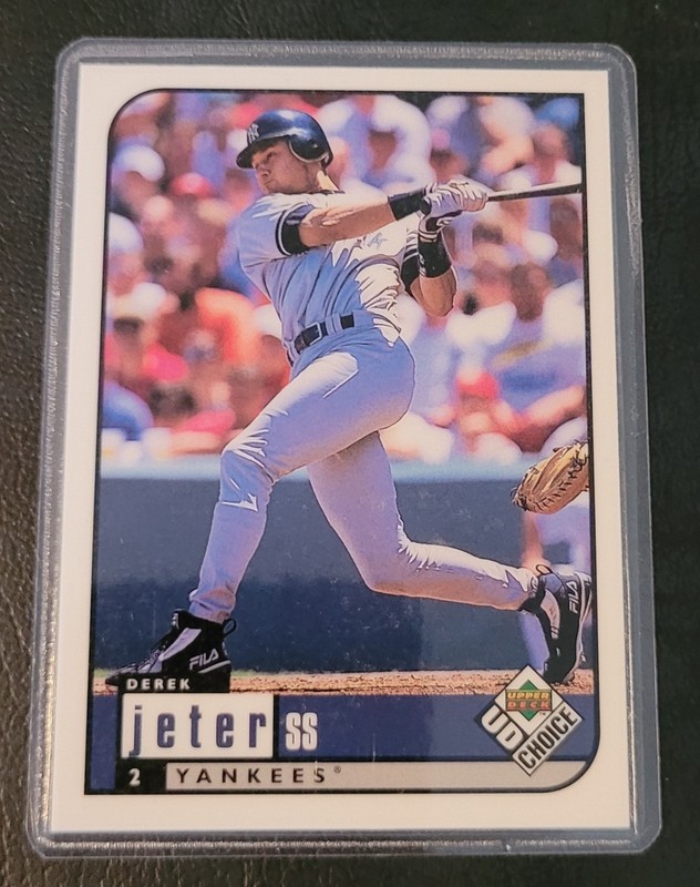 Derek Jeter HOF Baseball Card HOF Fridge/Locker/Cabinet Laminated Magnet Yankees gallery
