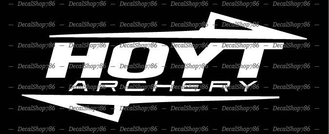 HOYT ARCHERY – Hunting & Outdoor Sports – Vinyl Die-Cut Peel N’ Stick Decals
