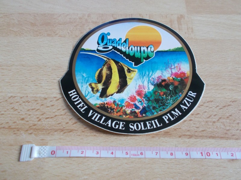 Sticker Guadeloupe – Hotel Village Sun Plm Azure