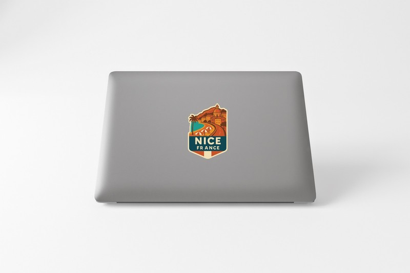 Nice France Sticker Decal Vinyl Die-Cut City Skyline Landmark Design gallery