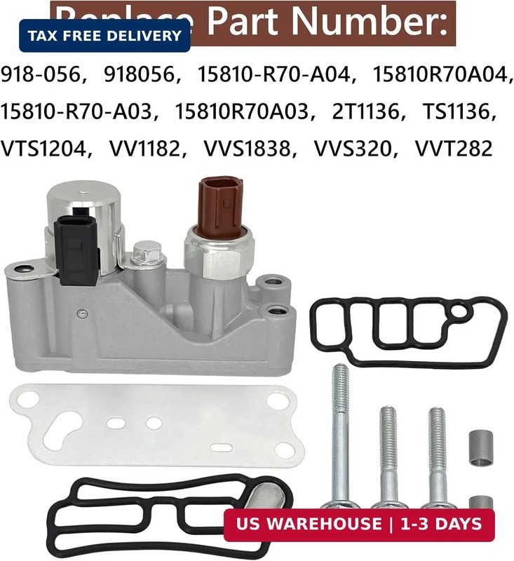 VVT Solenoid Variable Valve Timing Solenoid Compatible with Honda Acura Odyss... gallery