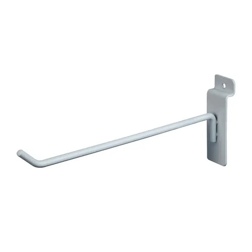 Econoco EWH/H8 White Slatwall Hook (Pack of 96)