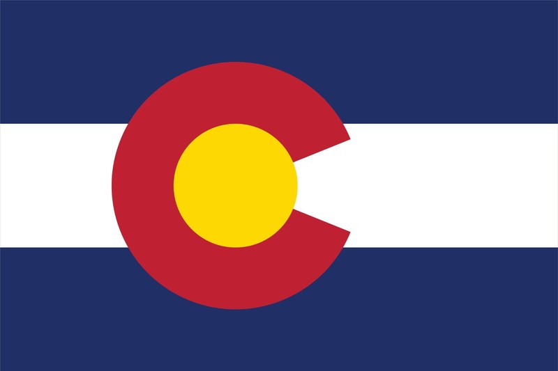 Colorado State Flag Vinyl Decal Sticker Car Truck Bumper Laptop Mug Tumbler