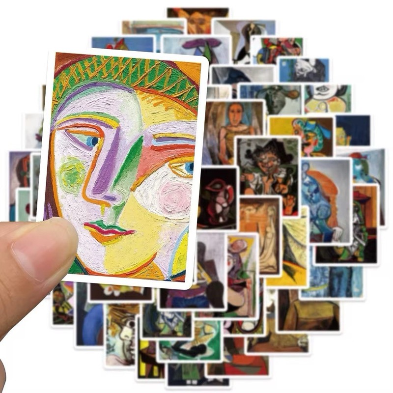 10 Random Picasso Oil Painting Stickers Art Decals Hydro Laptop Free Shipping! gallery