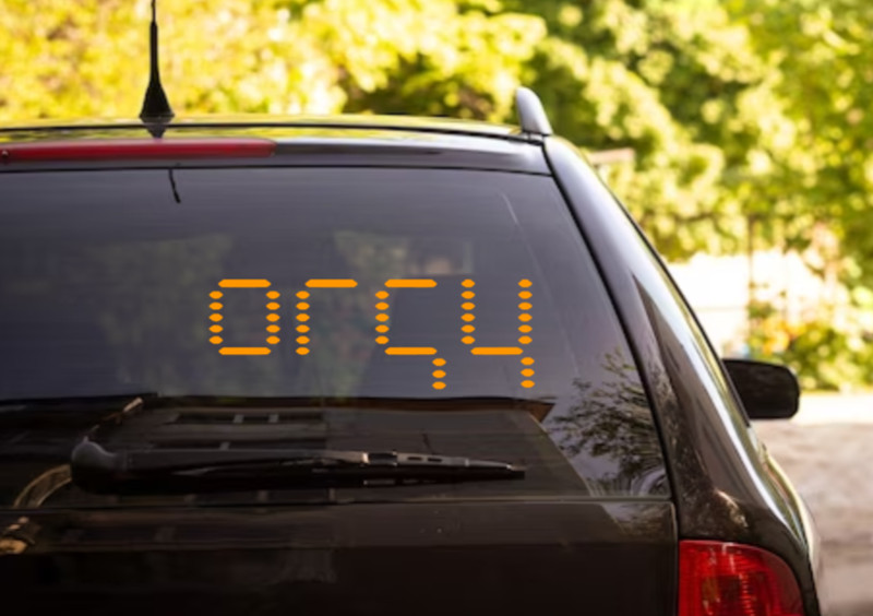 Orgy Car Decal Vinyl Band Logo Glossy Bumper Sticker Industrial Metal Synth Pop