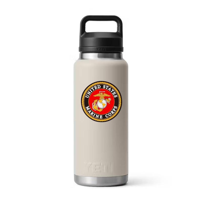 Marine Corps Decal | 3" Round | 3D Waterproof Decal | Car Truck Window gallery