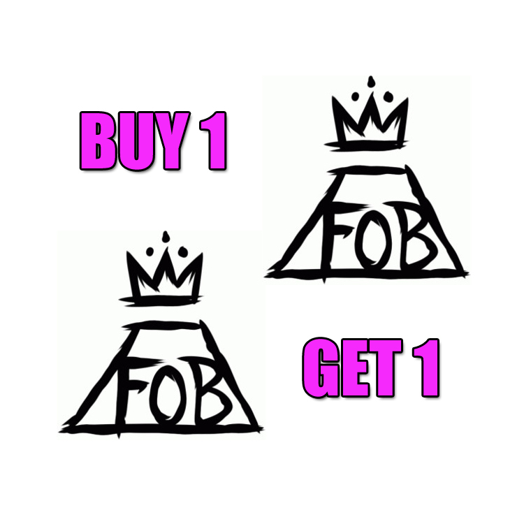 FALL OUT BOY DECAL – Rock Sticker Vinyl Decal ** B1G1** – Choose Color