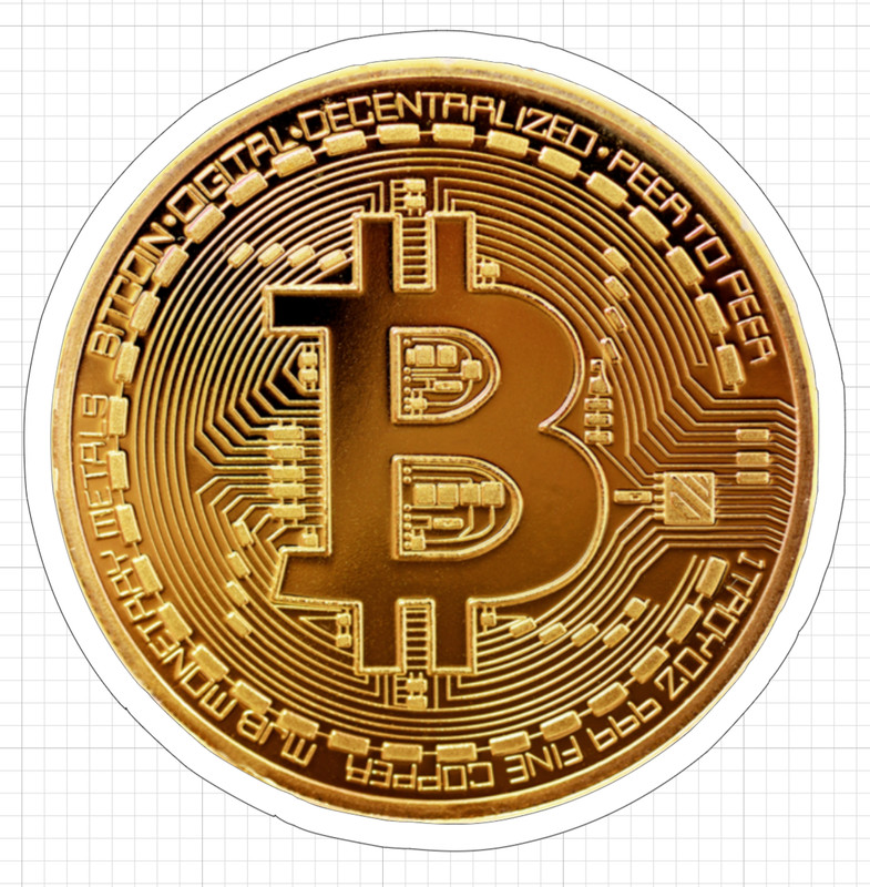 10x 6x 2x Bitcoin Stickers Holographic Sticker Crypto Skate Cell Laptop Money US