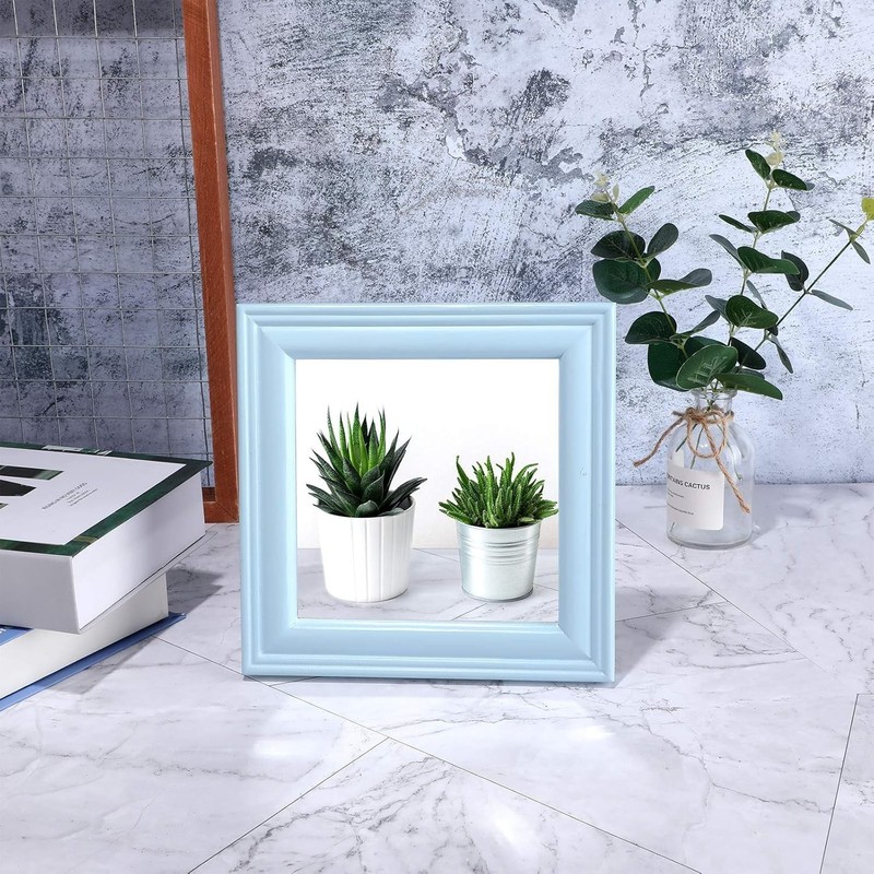 Modern Square Non-Glass Mirror Stickers - 12x12 Inches for Stylish Walls gallery