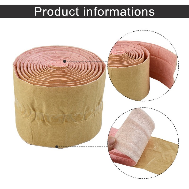 Soft PE Foam 3D Embossing Wall Border Trim Sticker for Room Decoration gallery