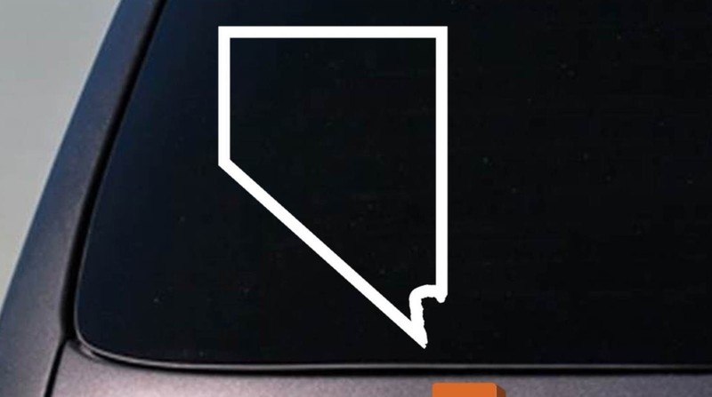NEVADA state 6″ sticker decal car truck window college football basketball