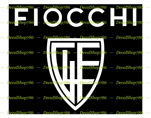 Fiocchi Ammunition III – Hunting / Shooting – Vinyl Die-Cut Peel N’ Stick Decals