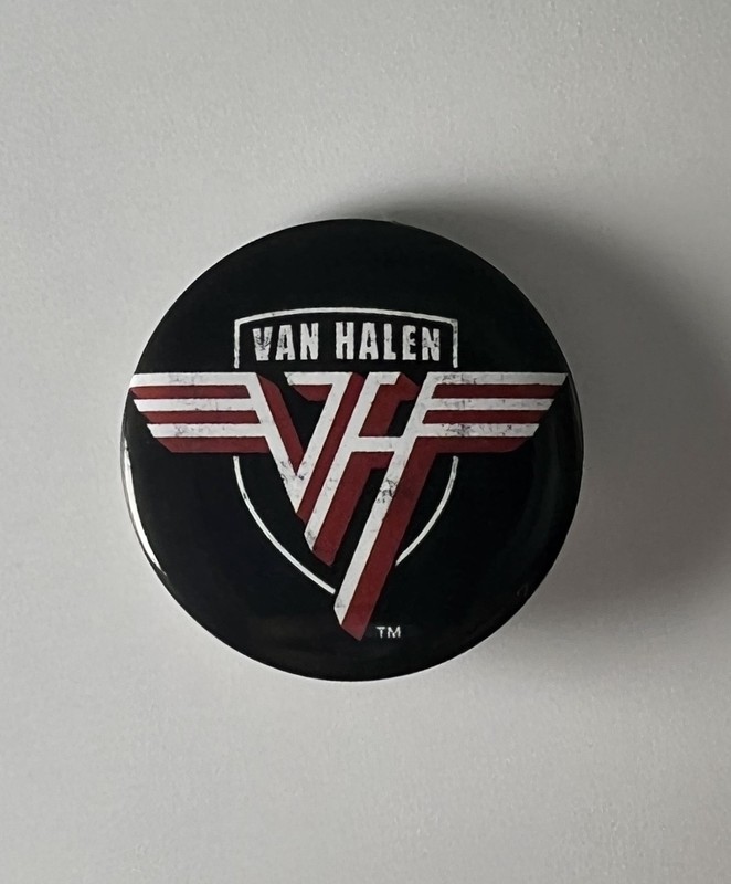 Van Halen 1.25" Button V001B125 Badge Pin gallery