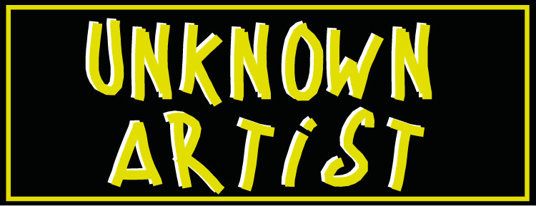 Unknown Artist Yellow Car Bumper Sticker Decal