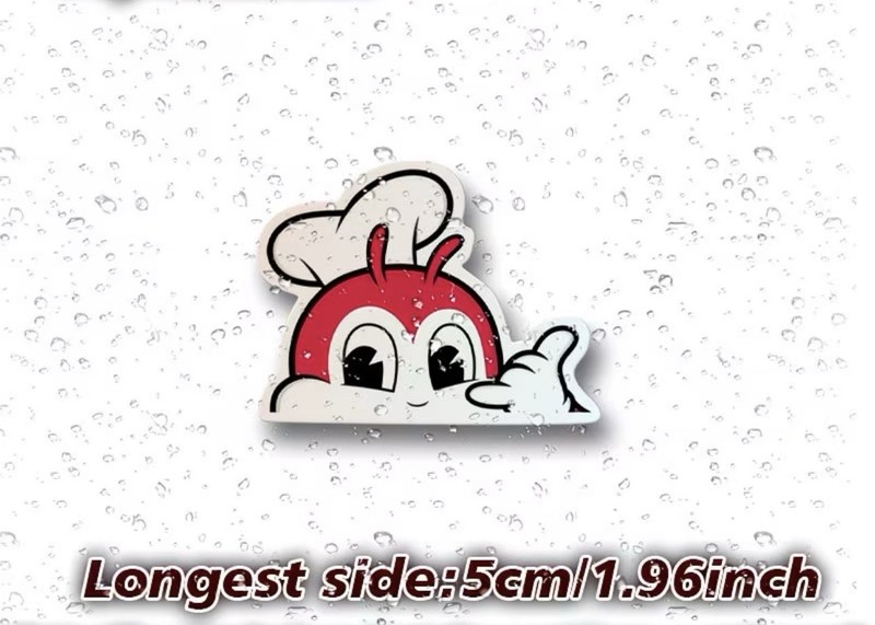 JOLLIBEE PHILIPPINES FAST FOOD 2” VINYL DECAL DIECUT STICKER 1PC