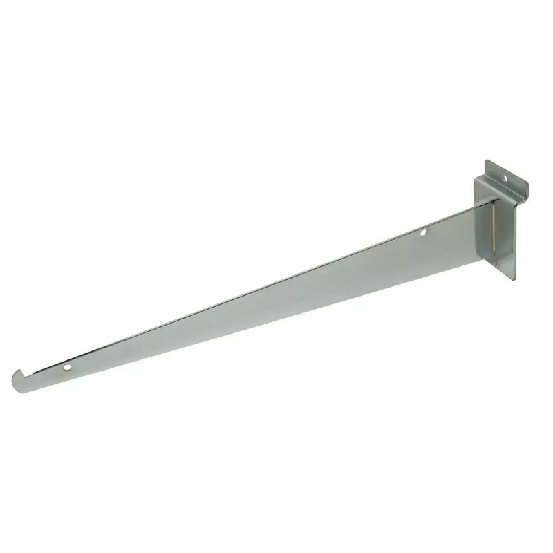 8″ Shelf Brackets for Slatwall Chrome Econoco SW/8KB (Pack of 48)
