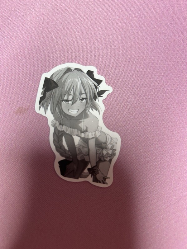 black and white waifu lewd stickers #15 gallery