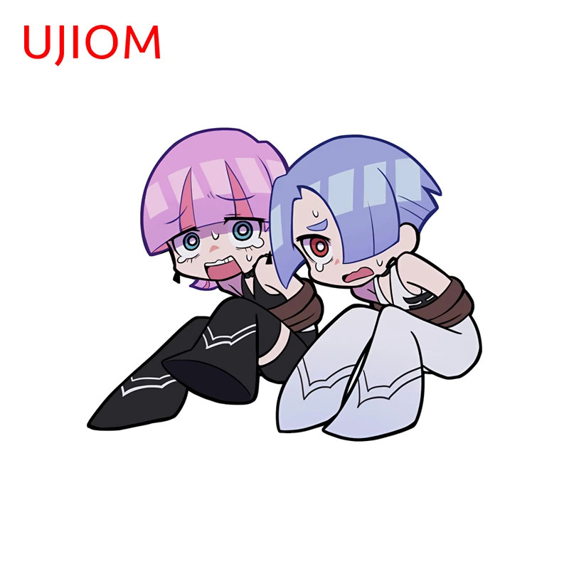 UJIOM Cute Polyester Polyurethane Wall Sticker Scratch Decal Surfboard Decor