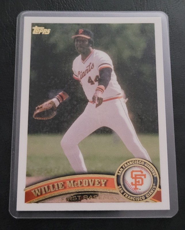 Willie McCovey HOF Fridge/Locker/Cabinet Laminated Baseball Card Magnet Giants gallery