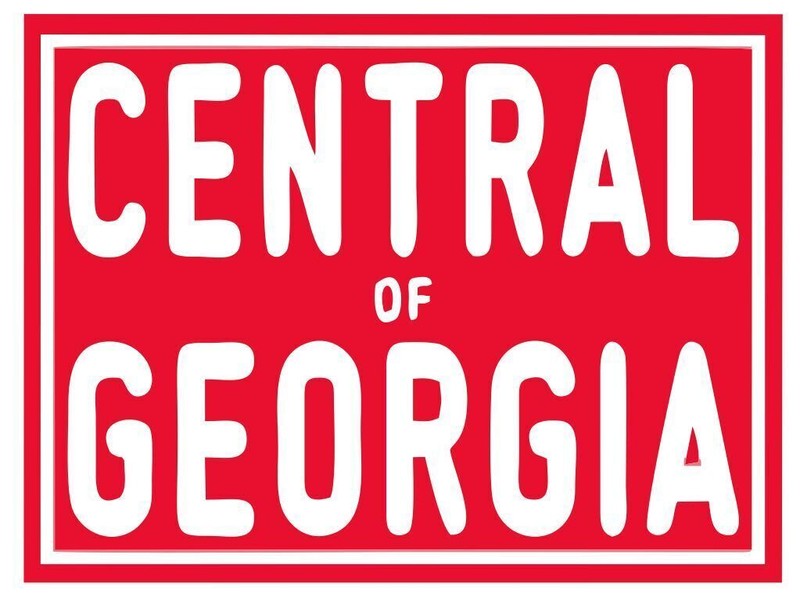 Central of Georgia Railroad Railway Train Sticker R7272