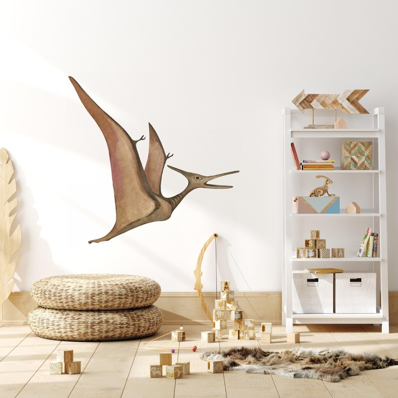 Pterodactyl Wall Decal Dinosaur Dino Theme Removable Wall Art for Kids Boys Room gallery