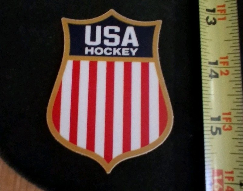 Team USA Olympic Hockey Shield Crest Vinyl Sticker Decal Helmet Car Rain Proof gallery