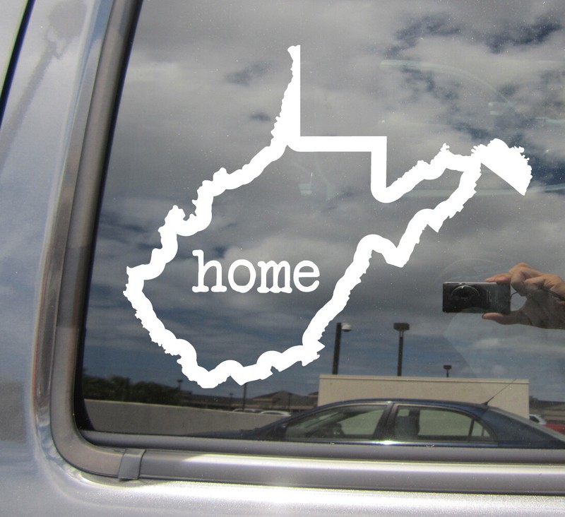 West Virginia State Home USA America – Car Vinyl Die-Cut Decal Sticker 07019