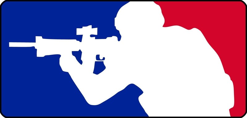 Infidel Major League Sticker Decal military iraq veteran vet