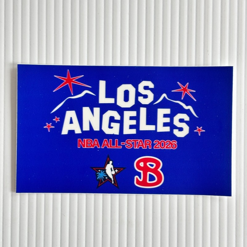 BucketSquad NBA All Start 2026 Los Angeles Blue Sticker 5in