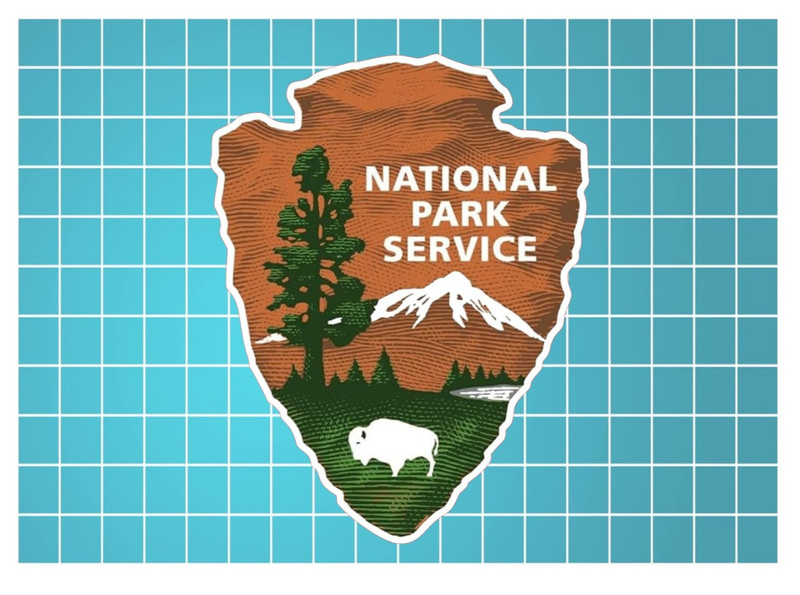 National Park Service Logo All Weather Vinyl Decal Sticker