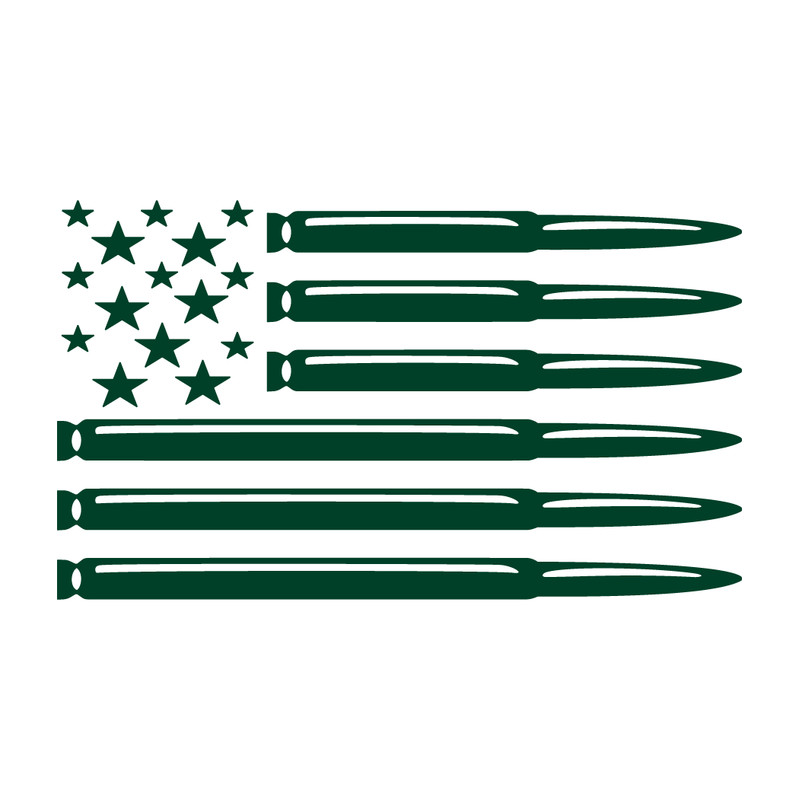 American Bullet Flag Made in USA Multiple colors 21 in (H) x 36in (W) gallery