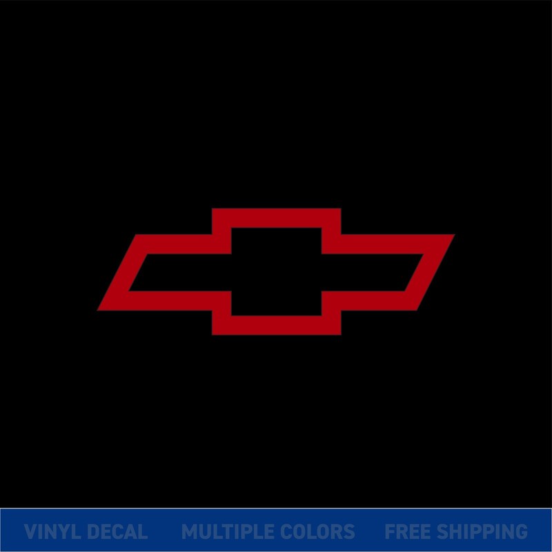 Chevy Bowtie Decal Chevrolet Logo Sticker Silverado Tahoe Truck Window Vinyl gallery