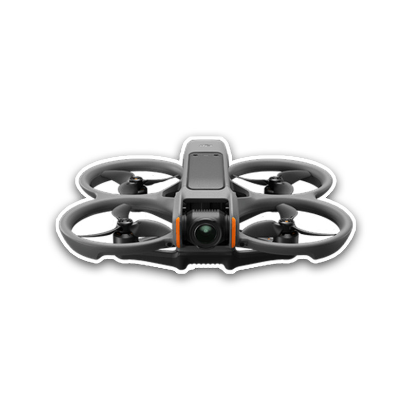DJI Avata 2 Sticker 4 inch Vinyl Decal DJI drone RC Hobby Drone Flying Sport