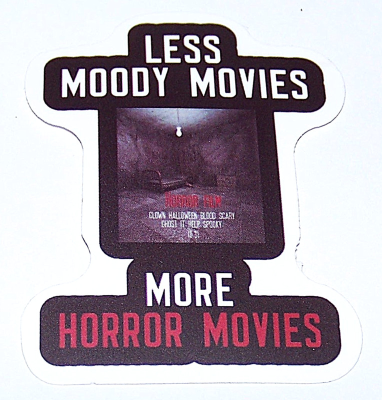 MORE HORROR MOVIES – Cut Sticker Decal Movie Horror Film